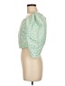 Levi's 100% Polyester Green 3/4 Sleeve Blouse Size M - photo 5