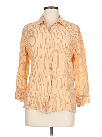 Zanella 3/4 Sleeve Silk Top (view 1)