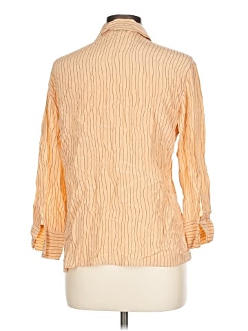 Zanella 3/4 Sleeve Silk Top (view 2)