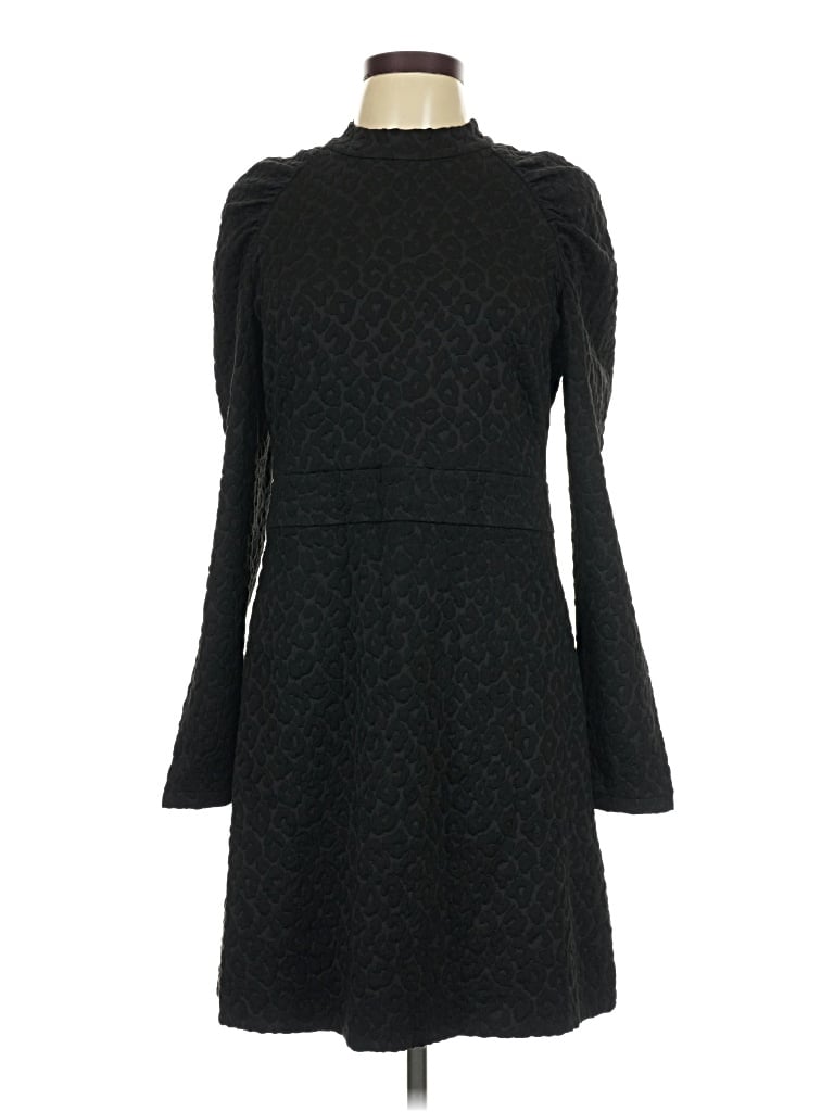 Pre-owned Ann Taylor Casual Dress In Black