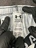 Under Armour 100% Polyester Print Green Athletic Shorts Size 5 - photo 3