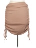 Shein Solid Tan Casual Skirt Size L - photo 1