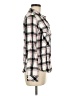 Sanctuary 100% Rayon Plaid Ivory Long Sleeve Button-Down Shirt Size M - photo 4