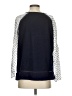 THML Blue Long Sleeve Blouse Size S - photo 2