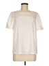 Shein 100% Polyester Ivory Short Sleeve Top Size 6 - photo 1