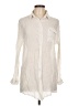 Assorted Brands Ivory Long Sleeve Button-Down Shirt Size L - photo 1