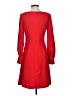 Ann Taylor 100% Polyester Solid Red Cocktail Dress Size 0 - photo 2