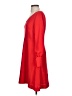 Ann Taylor 100% Polyester Solid Red Cocktail Dress Size 0 - photo 5