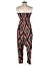 Lilka 100% Viscose Graphic Pink Jumpsuit Size XS - photo 2