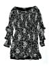 Truly Me 100% Rayon Paisley Black Dress Size M (kids) - photo 1