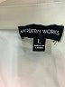 Modern Works Ivory Long Sleeve Blouse Size L - photo 7