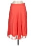 Atmosphere 100% Polyester Solid Orange Red Formal Skirt Size EU 40 / US 10 - photo 1