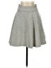 Club Monaco Solid Gray Wool Skirt Size 0 - photo 1