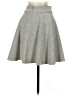 Club Monaco Solid Gray Wool Skirt Size 0 - photo 2