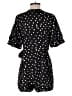 19 Cooper 100% Polyester Polka Dots Black Romper Size M - photo 2