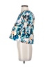 Ulla Johnson 100% Cotton Tropical Blue Short Sleeve Blouse Size 0 - photo 5