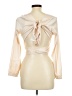 La' Ros Ivory Long Sleeve Blouse Size L - photo 2