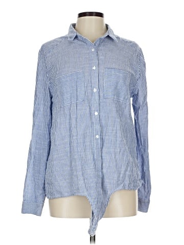 Annabelle Long Sleeve Button-Down Shirt (view 1)