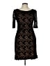Connected Apparel Black Cocktail Dress Size 10 - photo 1