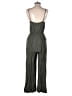 Molly Bracken 100% Viscose Solid Green Jumpsuit Size XS - photo 2