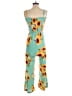 Assorted Brands Tropical Teal Jumpsuit Size Sm - Med - photo 2