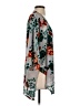 Peach Love Floral Gray Kimono Size S - photo 4