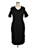 CAbi Solid Black Casual Dress Size 14 - photo 1