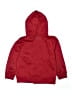Under Armour 100% Polyester Red Zip Up Hoodie Size 5 - photo 2