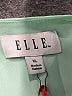 Elle 100% Polyester Green 3/4 Sleeve Blouse Size XL - photo 7
