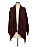 Love Tree Burgundy Cardigan Size S - photo 1