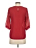 Assorted Brands 100% Polyester Red 3/4 Sleeve Blouse Size S - photo 2