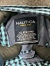 Nautica Checkered-gingham Green Long Sleeve Button-Down Shirt Size 7 - photo 3