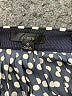 J.Crew 100% Polyester Polka Dots Black Casual Skirt Size 6 - photo 3