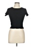 Assorted Brands Black Short Sleeve Turtleneck Size L - photo 1