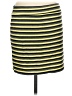 Azules Stripes Yellow Casual Skirt Size M - photo 2