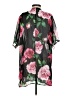 Honeyme 100% Polyester Black Kimono Size S - photo 2