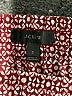 J.Crew 100% Polyester Print Burgundy Casual Pants Size 2 - photo 7