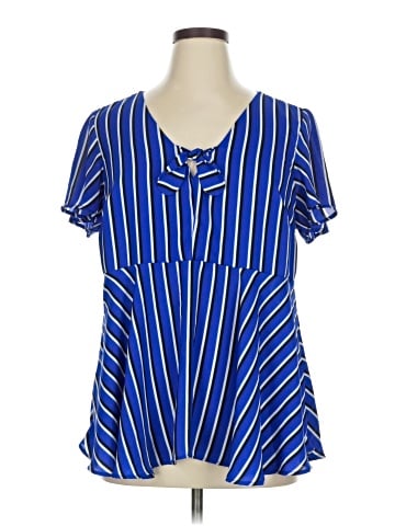 Torrid Short Sleeve Blouse (view 1)