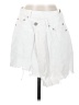 Gianni Bini 100% Cotton White Denim Skirt Size 27 waist - photo 1