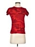 Rag & Bone 100% Cotton Camo Red Burgundy Active T-Shirt Size XS - photo 1