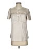 J.Crew Ivory Short Sleeve Blouse Size 2 - photo 1