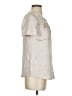 J.Crew Ivory Short Sleeve Blouse Size 2 - photo 4
