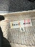Hazel Tweed Ivory Pullover Sweater Size S - photo 7