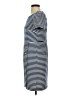 I.N. Studio Stripes Blue Casual Dress Size 4 (petite) - photo 5