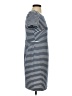I.N. Studio Stripes Blue Casual Dress Size 4 (petite) - photo 4