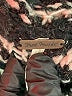 Free People Tweed Black Pullover Sweater Size XS - photo 8