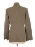 Doncaster Collection Brown Ivory Wool Blazer Size 12 - photo 2