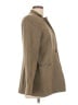 Doncaster Collection Brown Ivory Wool Blazer Size 12 - photo 4