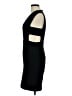 Nicole Miller Solid Black Cocktail Dress Size 8 - photo 5