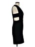 Nicole Miller Solid Black Cocktail Dress Size 8 - photo 4